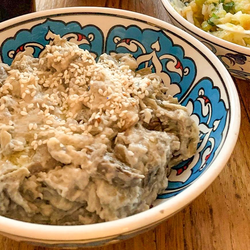 baba ganoush (caviar d&rsquo;aubergine)