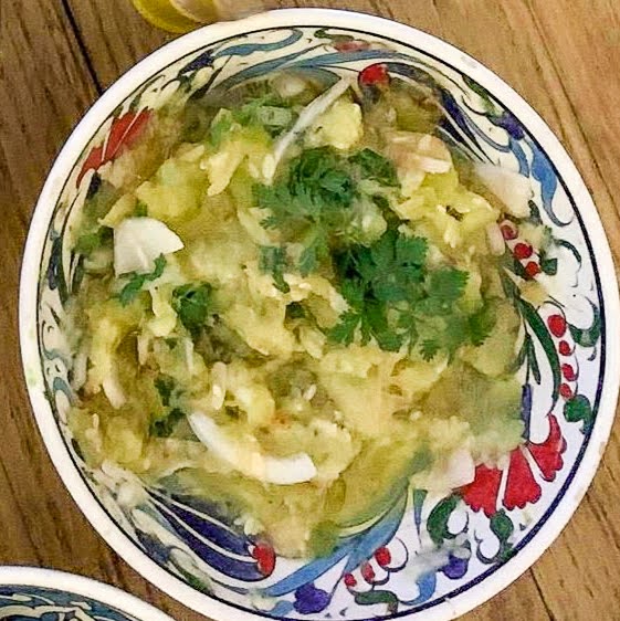 Guacamole de courgettes